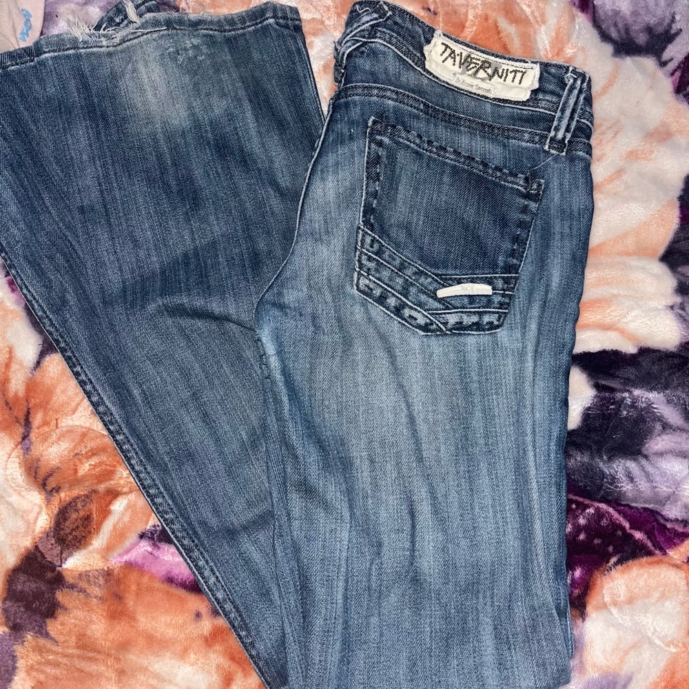 Taverniti So Jeans Flare in Classic Blue